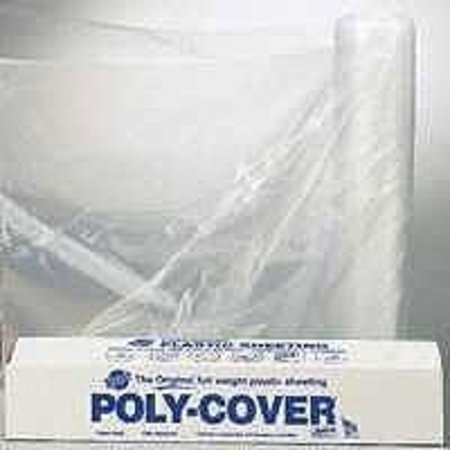 ORGILL POLY ORGILL POLY 4X6-C Poly Film, 100 ft L, 6 ft W, 4 mil Thick, Clear 4X6-C